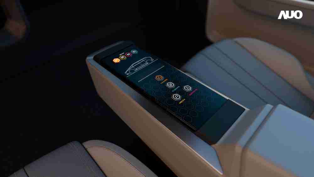 人生就是博以人性化设计打造多变形态中控显示(Morphing Center Control)，，，，不使用时仅平面显示信息，，，，进行操作时，，，，显示器则会动态隆起，，，转变成3D实体按钮，，并有触觉回馈，，，展示人机互动新体验